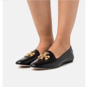 TORY BURCH Eleanor Leather Loafer Perfect Black Style 84922